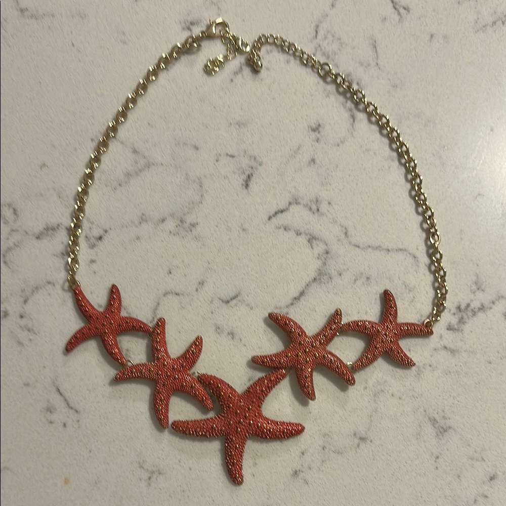 Starfish Gold Necklace